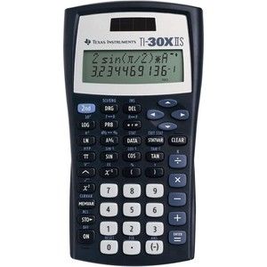 Texas Instruments TI-30X IIS Fundamental Scientific. 2-line Display Calculator